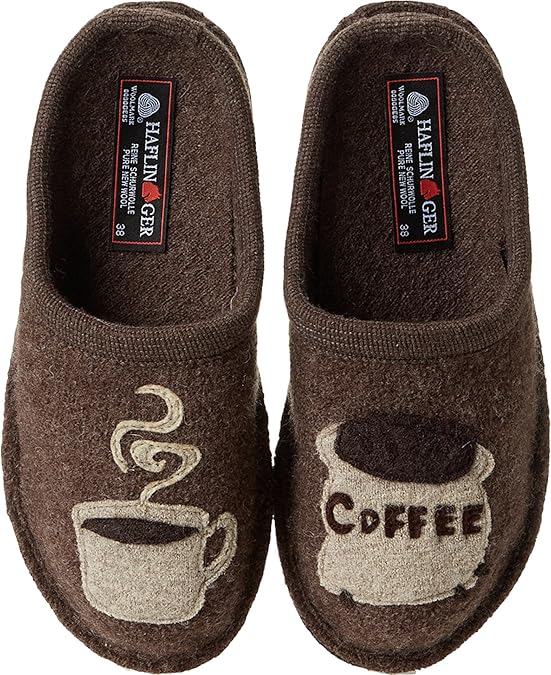 HAFLINGER Unisex Haflinger 313039 Slipper, Earth, 7 Women
