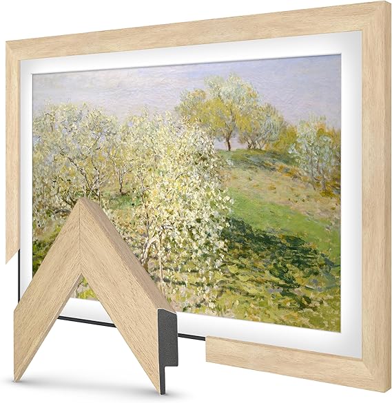 Museum Maple 50" Deco TV Frame for Samsung The Frame/Pro TVs