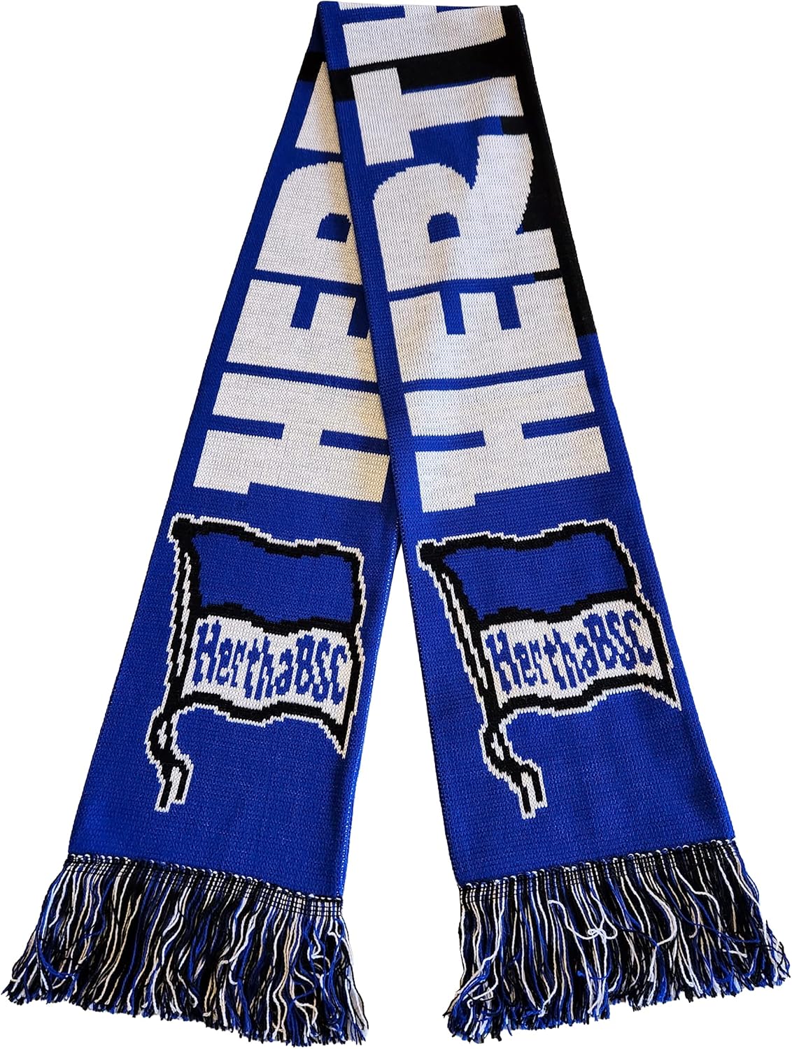 Hertha Berlin Scarf | Soccer Fan Scarf | Premium Acrylic Knit