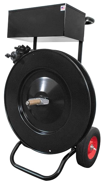 Heavy Duty Strapping Dispenser - Poly & Steel Strapping Cart - EP-3200 - Made in USA