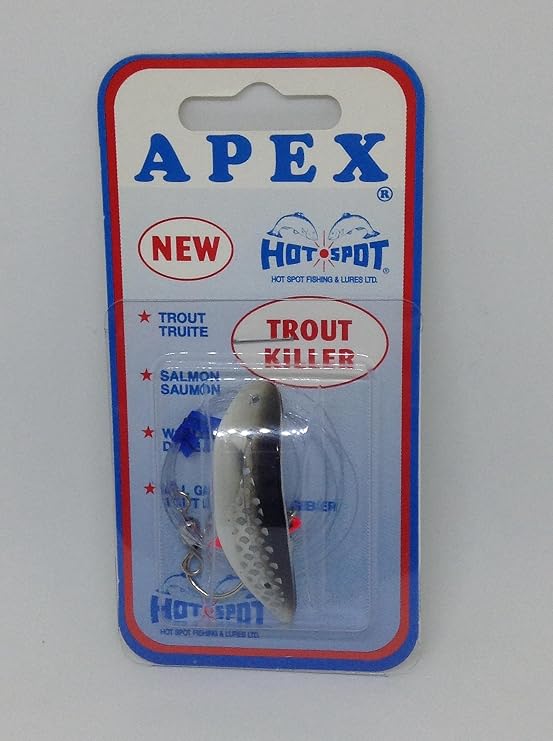 Hot Spot A2-304T Apex Trout Killer Trolling Lure 1.5", 2/0 Single Hook