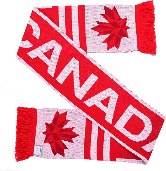 Canada Soccer Knit Scarf
