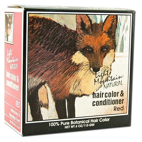 Light Mountain Henna,red, 4 Oz